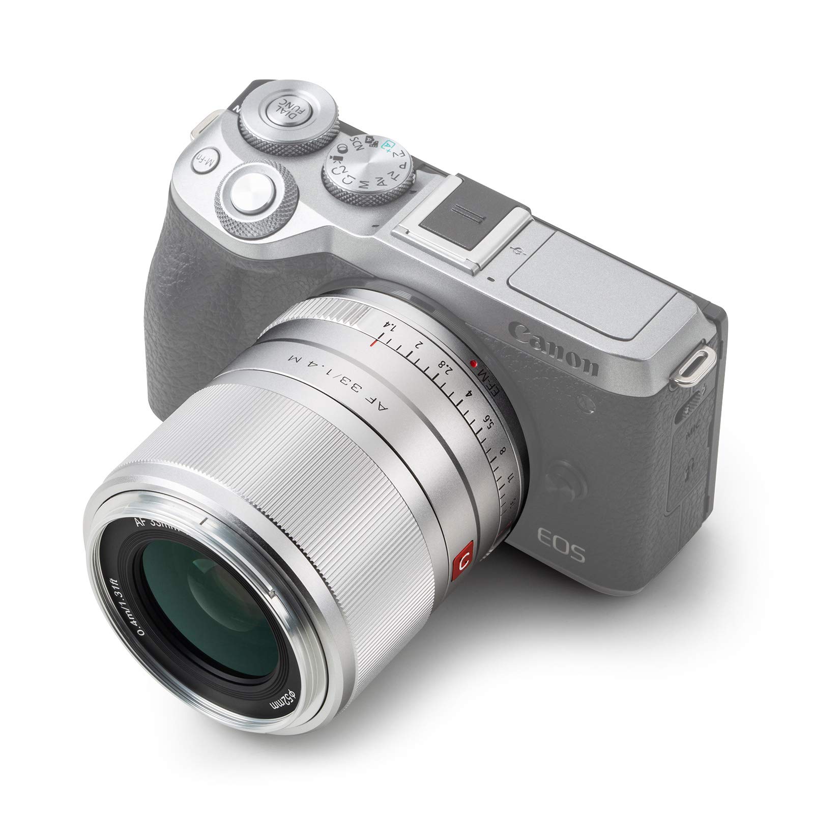 Amazon.co.jp: VILTROX 単焦点レンズ EF-M 33mm f1.4 STM AF キャノン