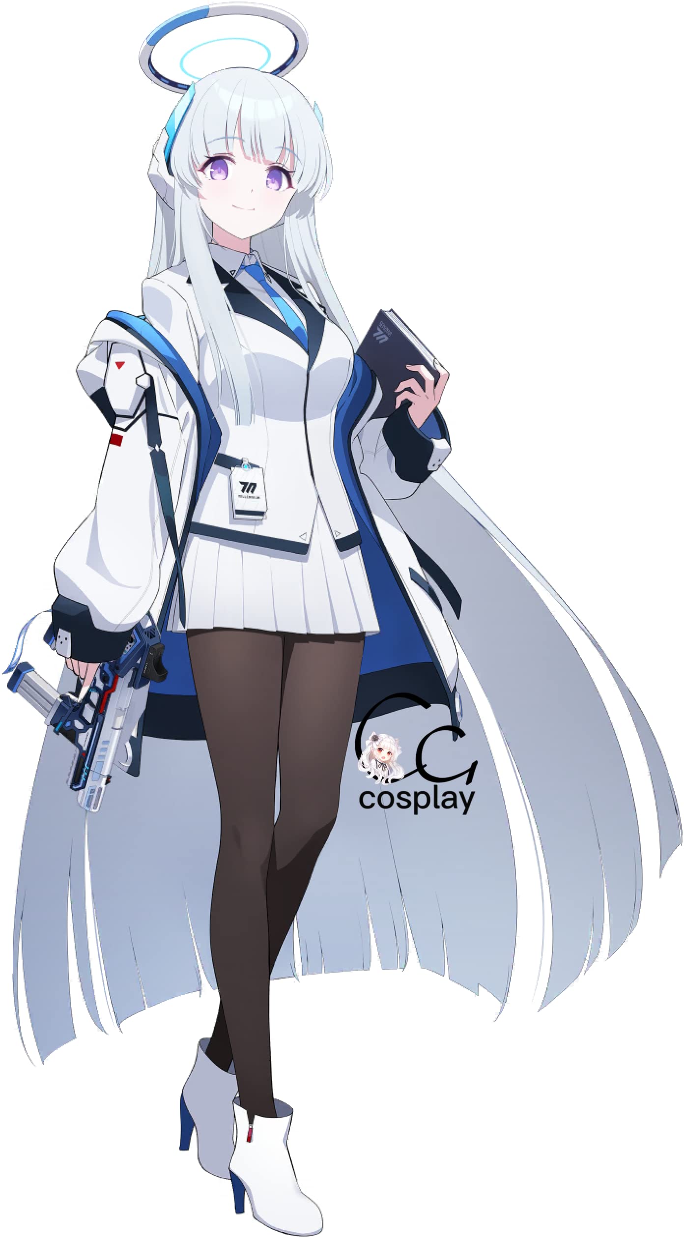 Amazon.co.jp: [IUPIII] CGcosplay ブルーアーカイブ-Blue Archive