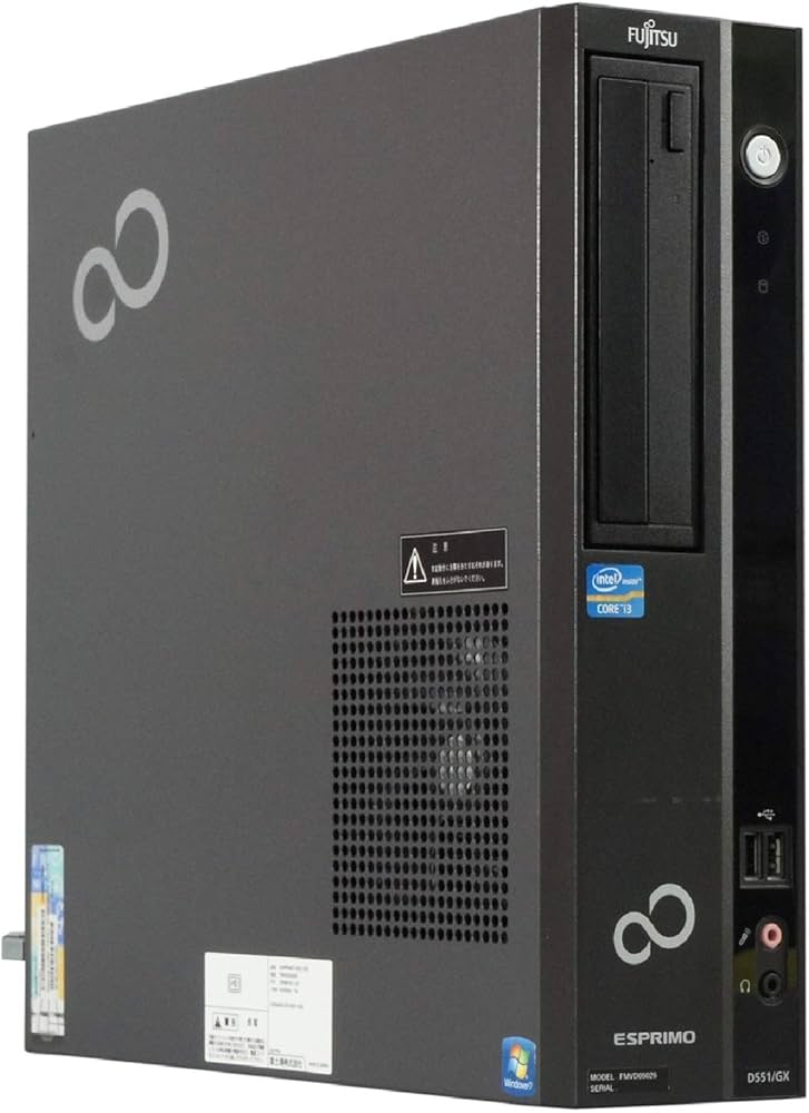 Amazon.co.jp: 中古パソコン Windows10 デスクトップ 一年保証 富士通