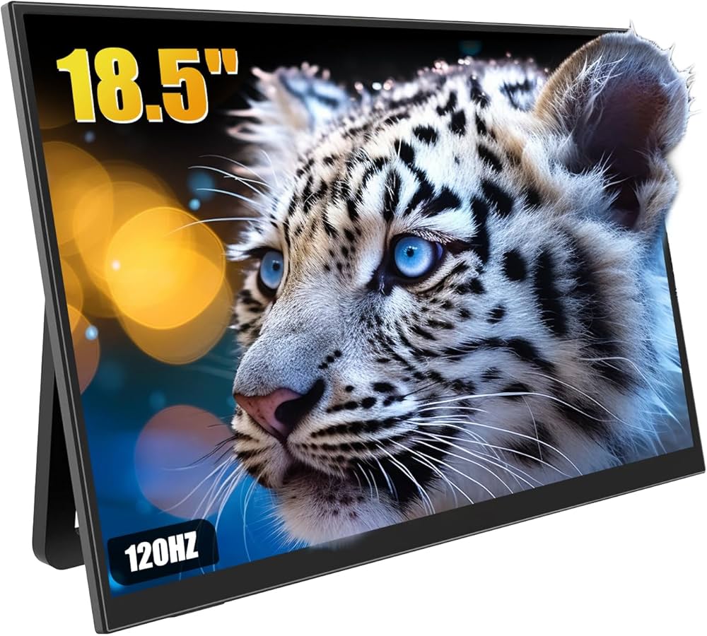 Amazon.co.jp: UWH18.5インチ大画面モバイルモニター120Hz 1920x1080