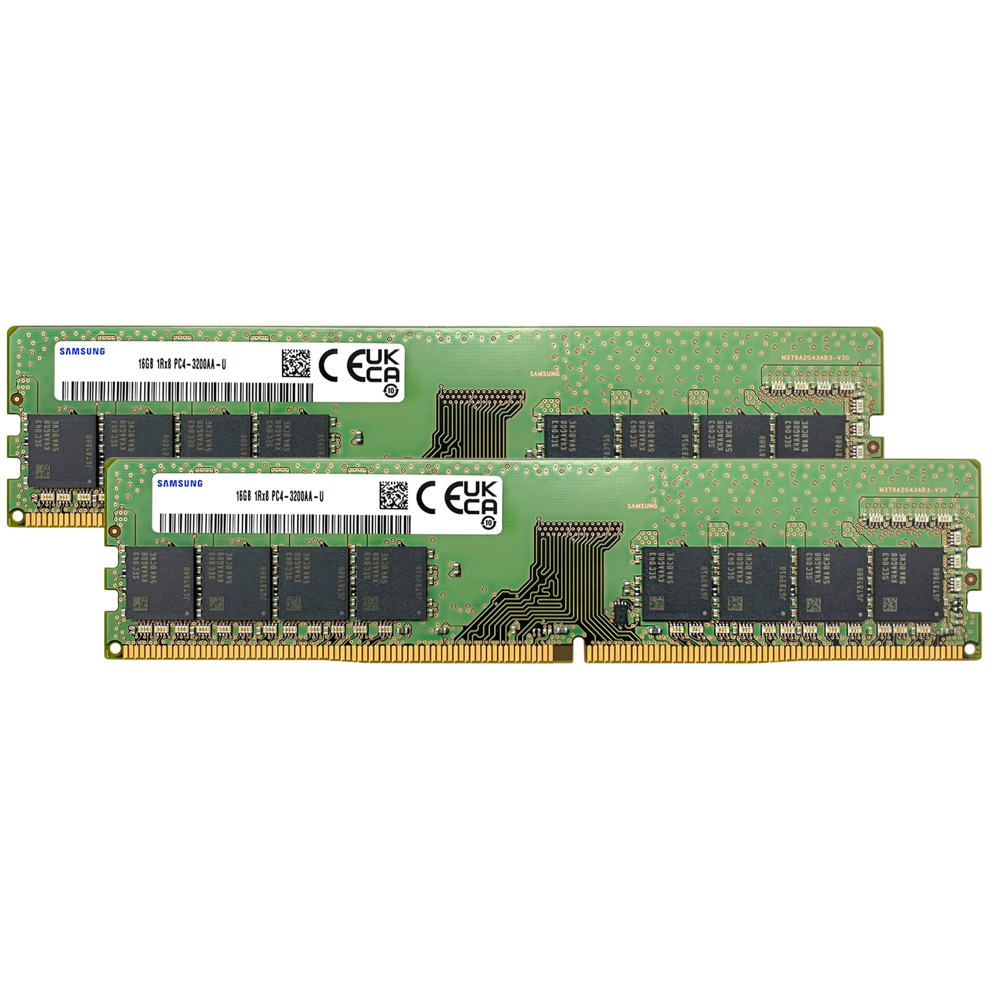Samsung 32GB (2x16GB) DDR4 3200MHz PC4-25600 (PC4-3200AA) CL22