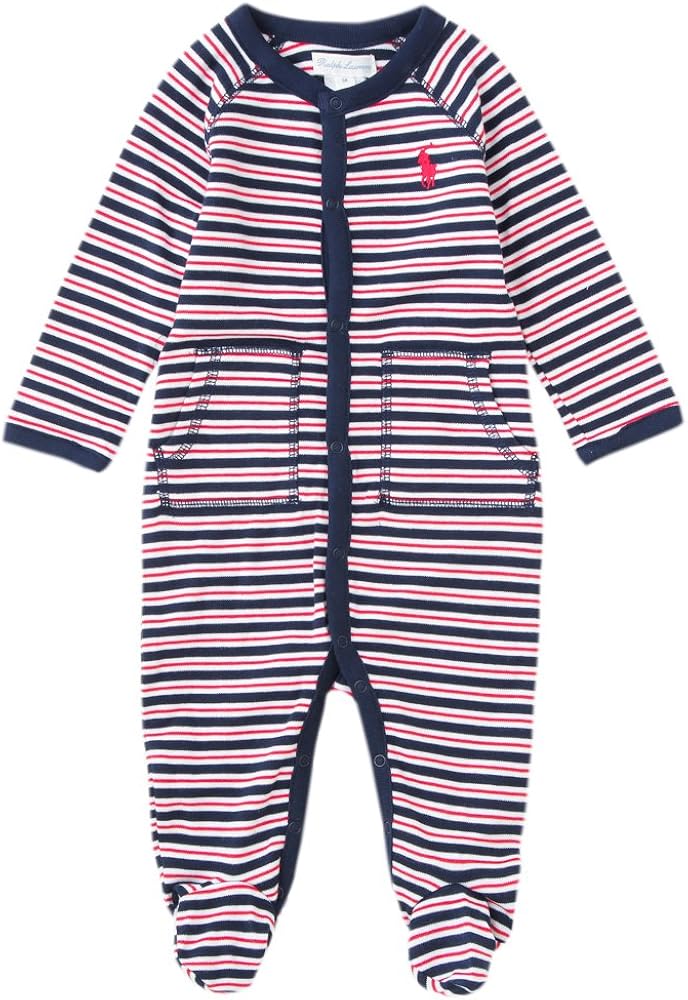 Amazon.co.jp: ラルフローレン カバーオール ベビー ロンパース