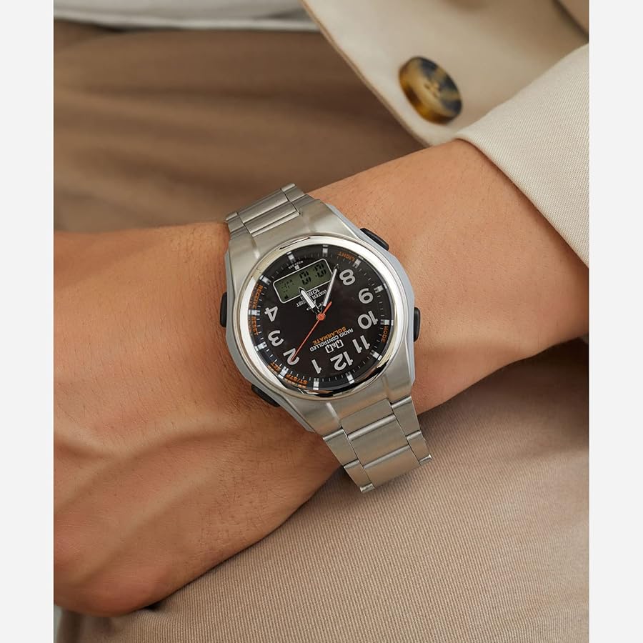 Amazon.co.jp: [シチズン Q&Q] 腕時計 アナログ 電波 ソーラー 防水