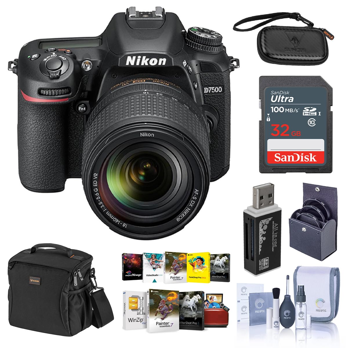 Amazon.com : Nikon D7500 DSLR with AF-S DX NIKKOR 18-140mm f/3.5