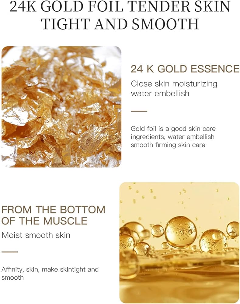 Amazon.com: 24K Gold Skin Care Set 6-Piece Collection 24K Skincare