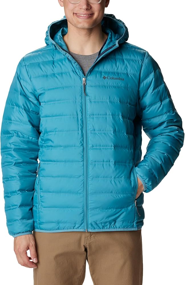 Columbia Men's Lake 22 Down Hooded Jacket at Amazon Men's Clothing