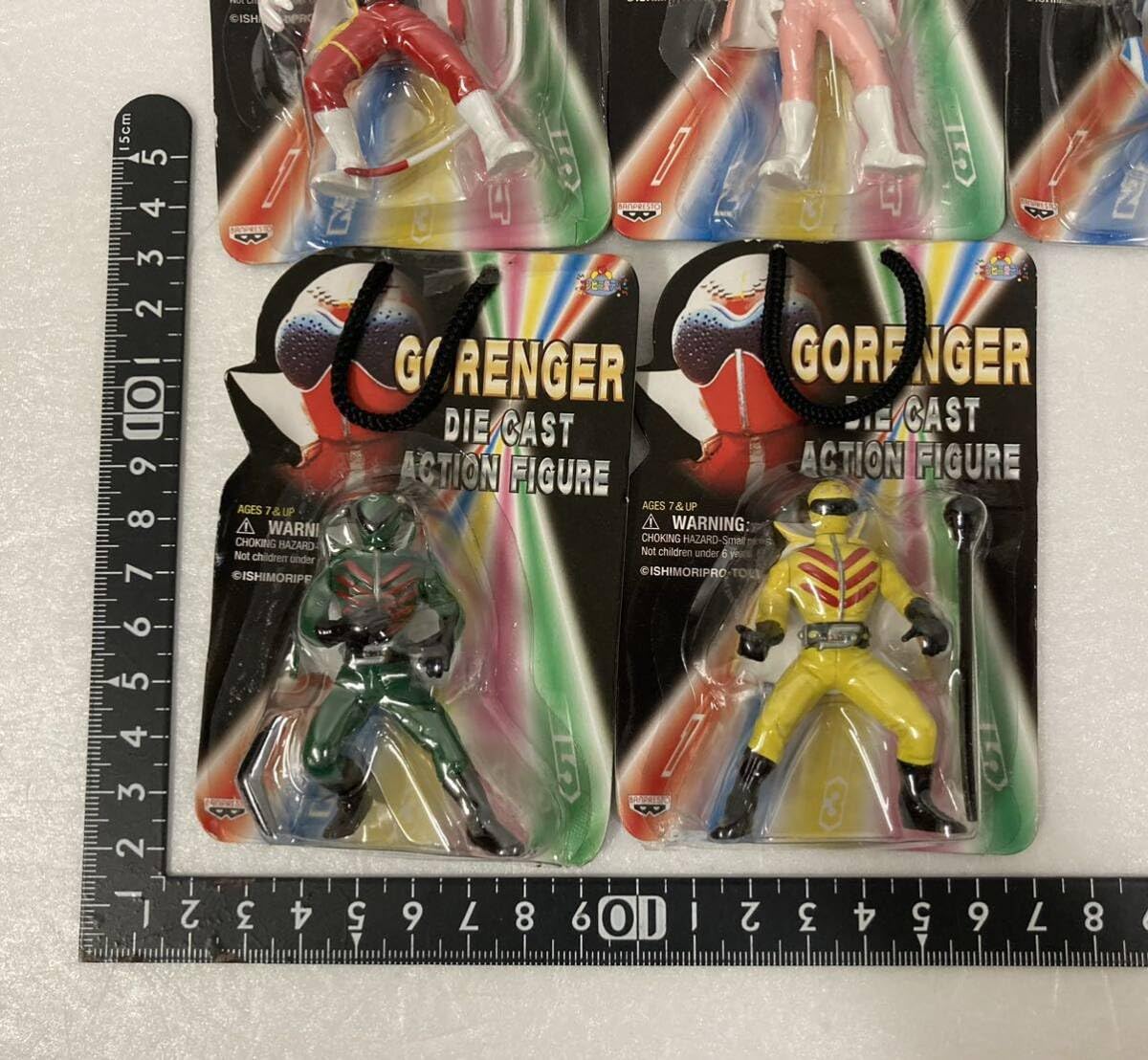 新古⭐︎美品】秘密戦隊ゴレンジャーフィギュア 5体セット Amazon.co