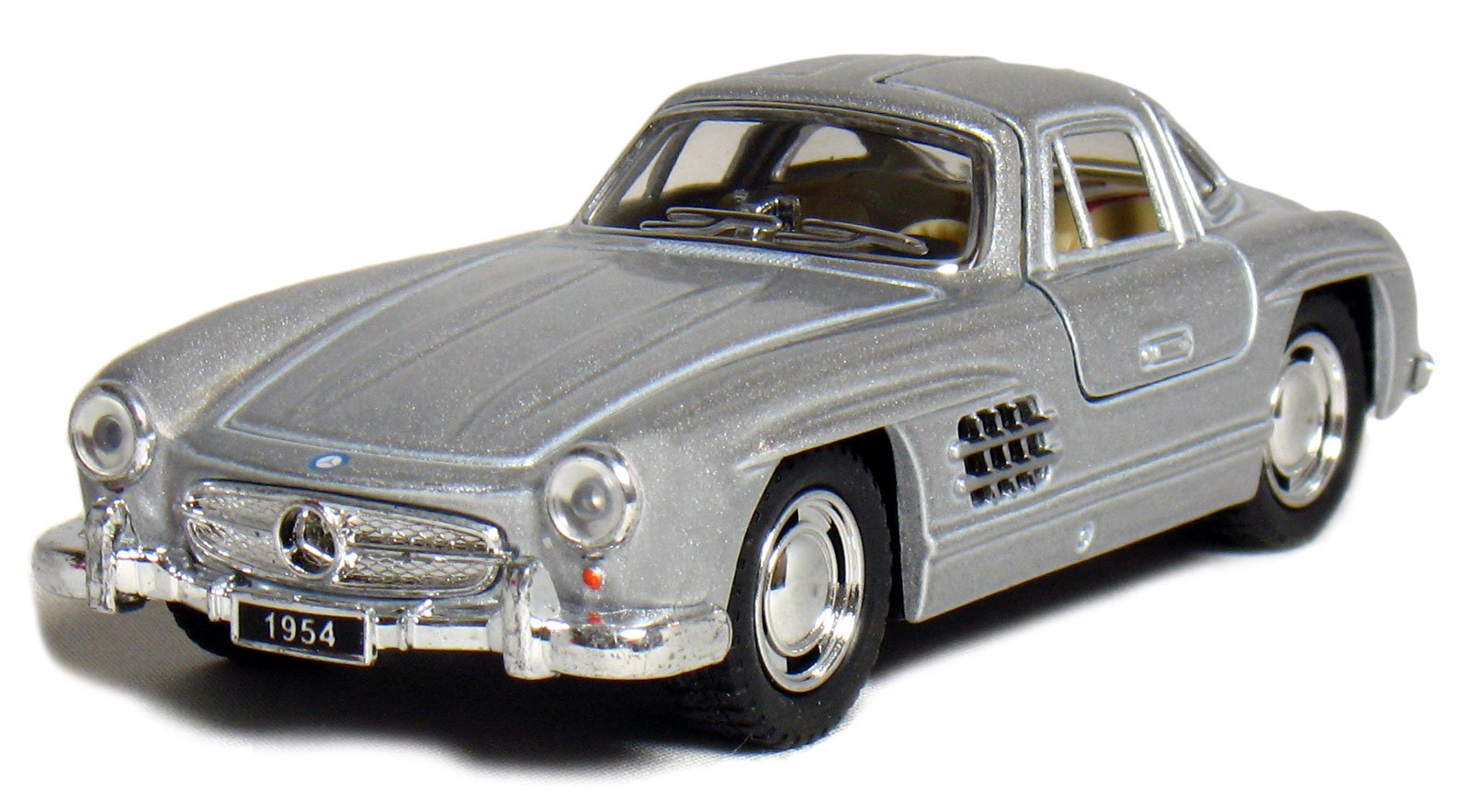 Amazon.com: KiNSMART - 1954 Mercedes-Benz 300 SL Coupe Silver 5