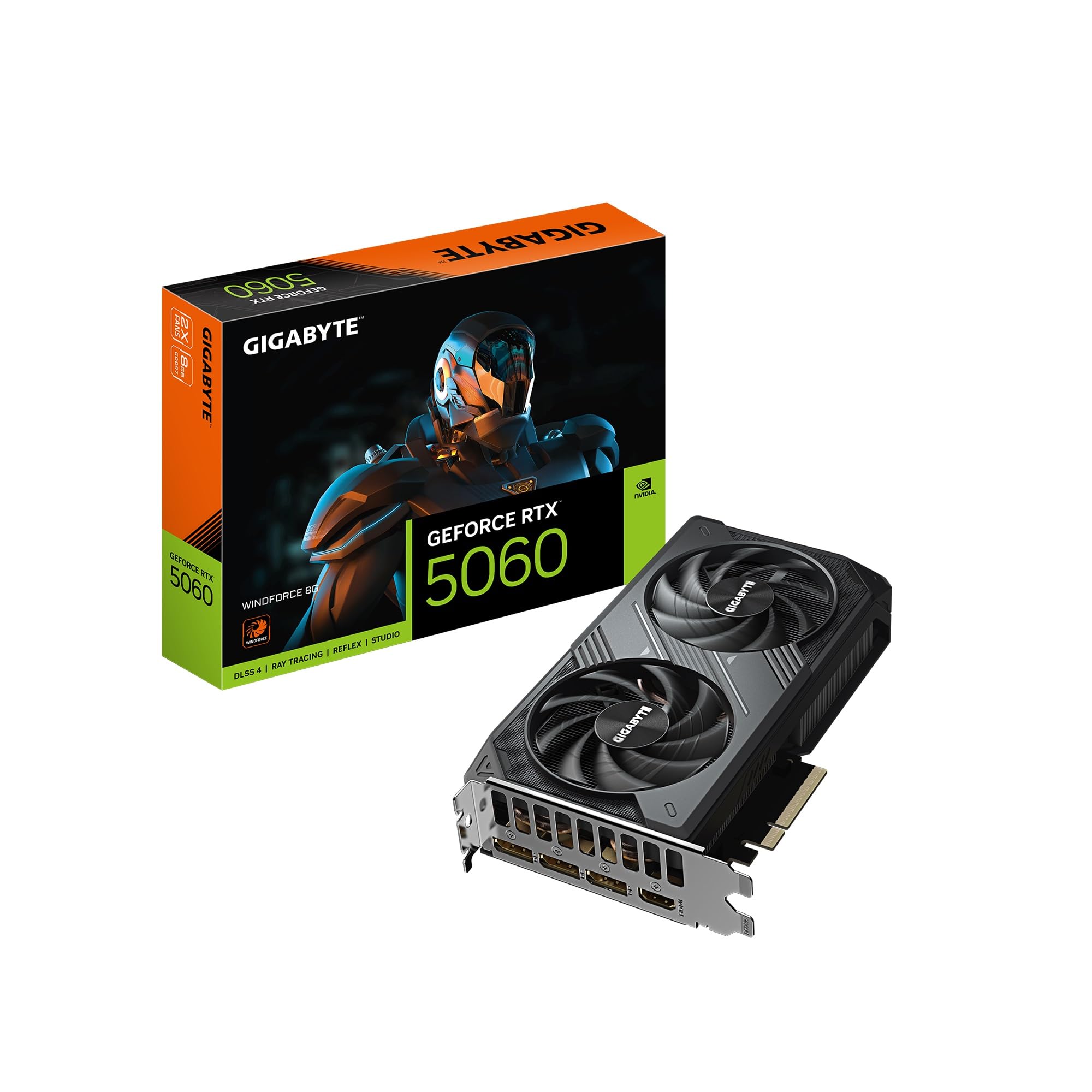 Amazon.com: GIGABYTE GeForce RTX 5060 WINDFORCE 8G Graphics Card