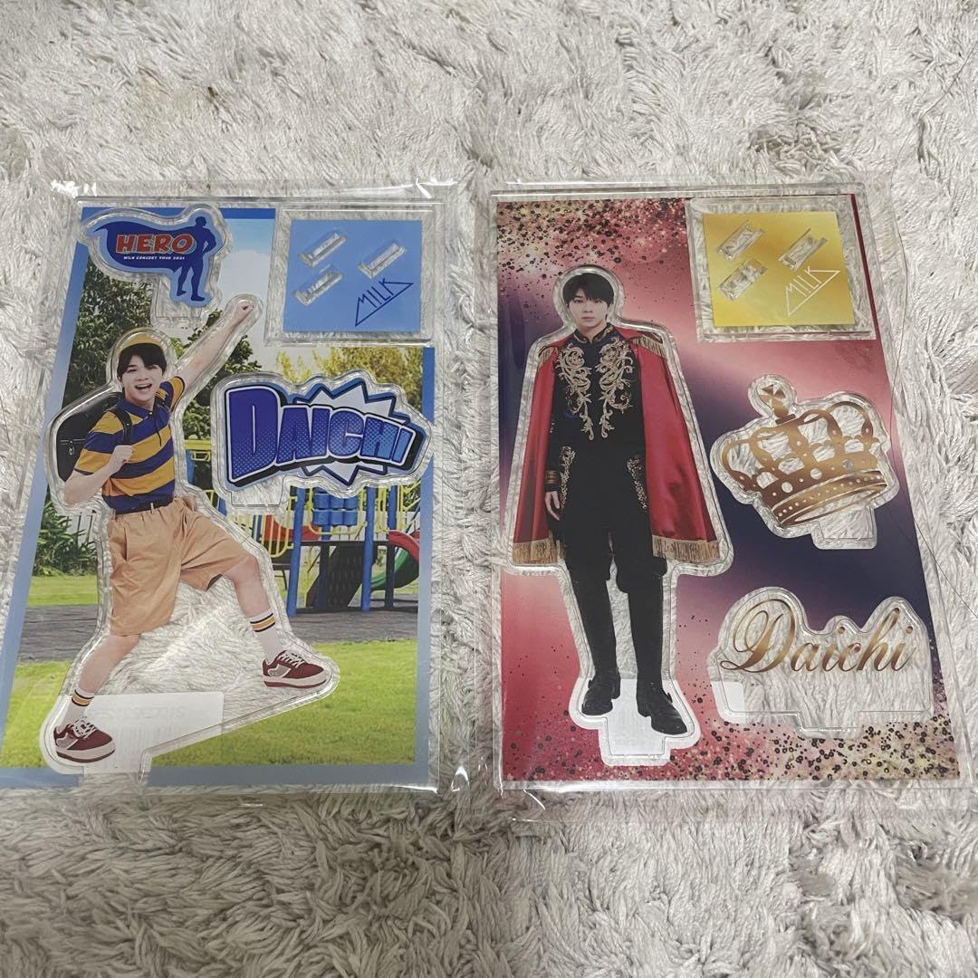 Amazon.co.jp: M!LK 塩﨑太智 アクスタ HERO 2点セット : ホーム＆キッチン