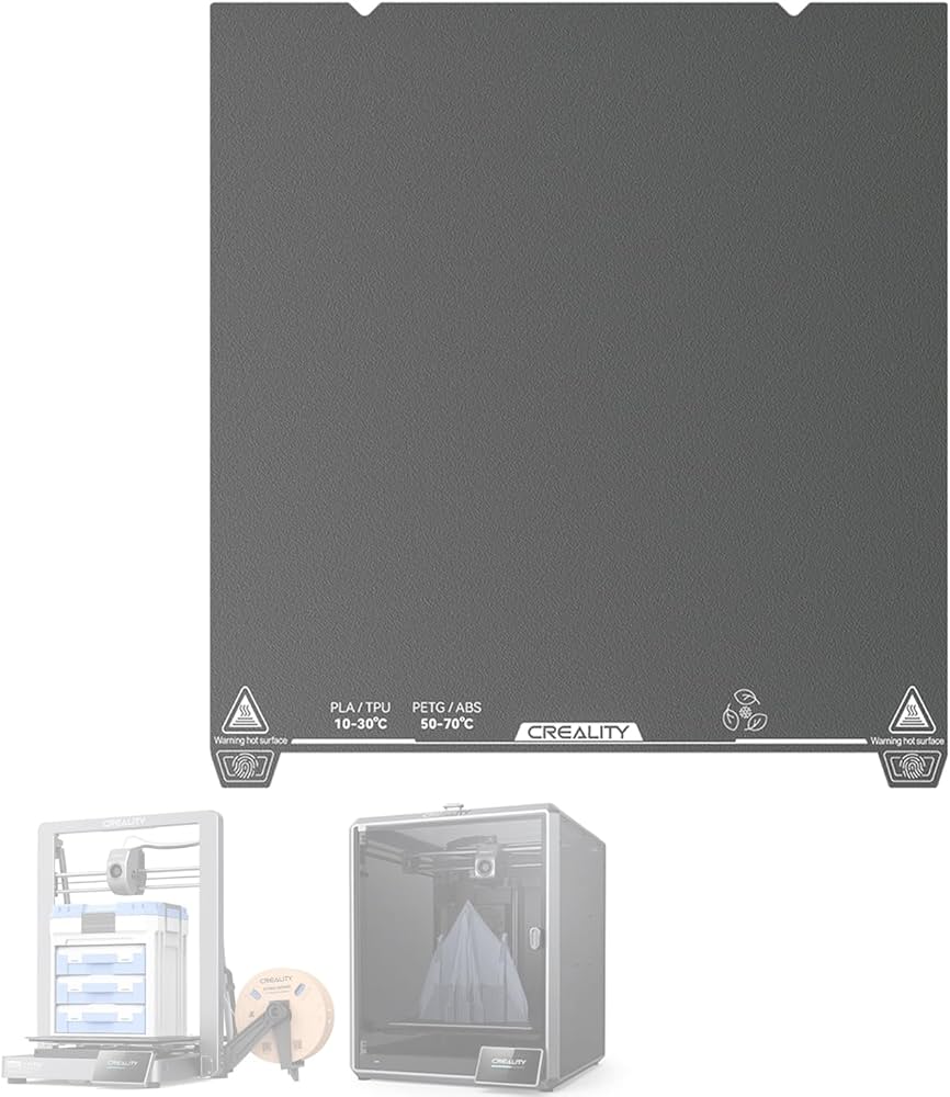Amazon.co.jp: Creality 低温コールドプリントビルドプレート(315