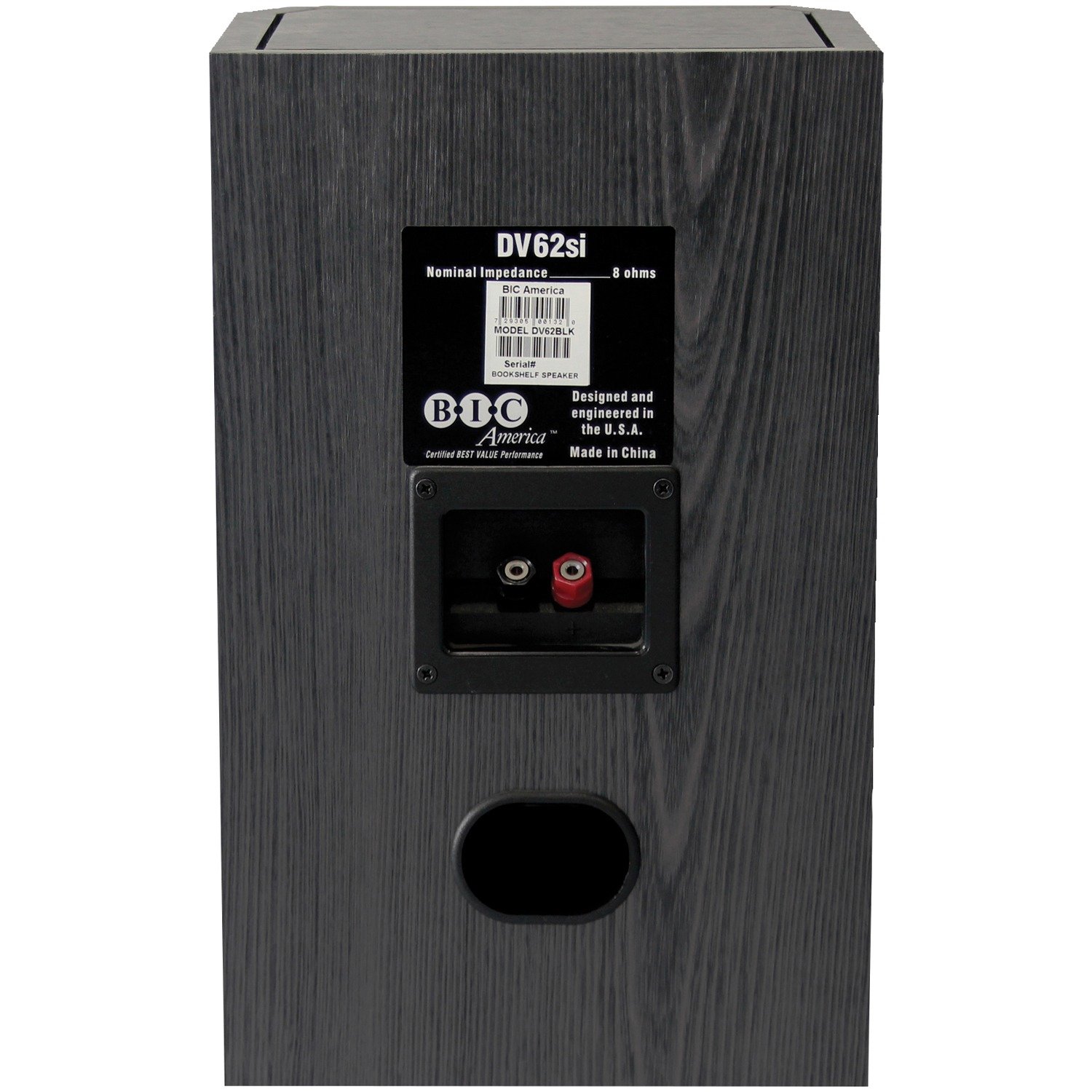 Amazon.com: BIC America DV62SIB 175-Watt 2-Way 6.5-Inch Bookshelf