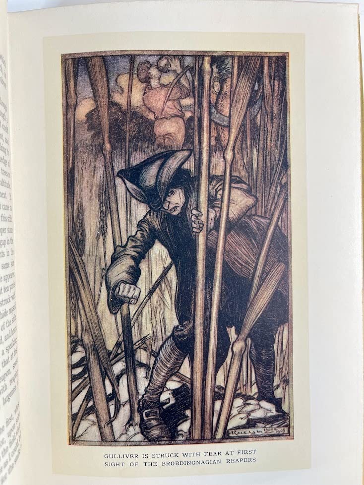 Amazon.co.jp: アーサーラッカム 挿絵本代表作 「ガリバー旅行記