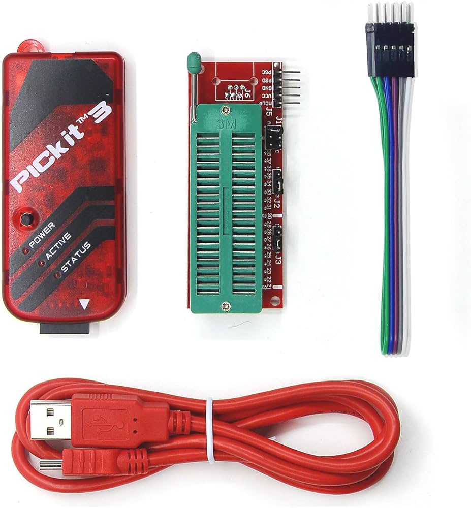 Amazon | PIC プログラミングキット PICKIT3 プログラマー ICD2