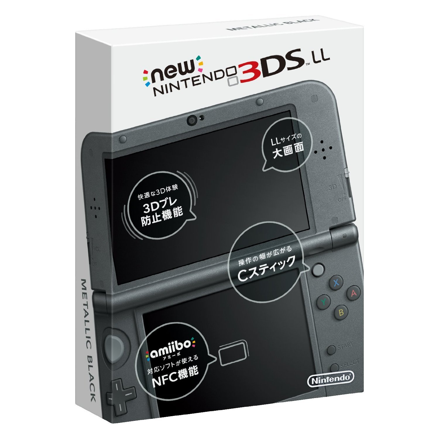 Amazon.com: New Nintendo 3DS LL Metallic Black : Video Games