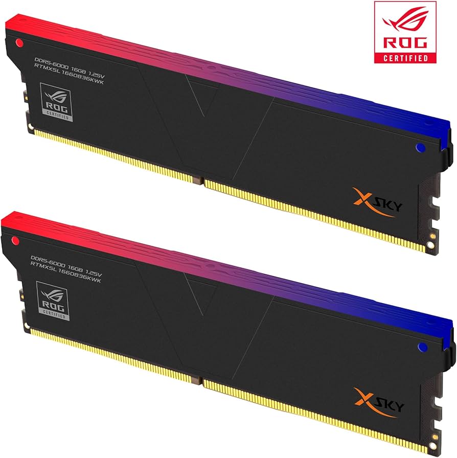 V-Color DDR5 XSky ROG Certified 32GB(16GBx2) 6000MHz 2Gx8 CL36