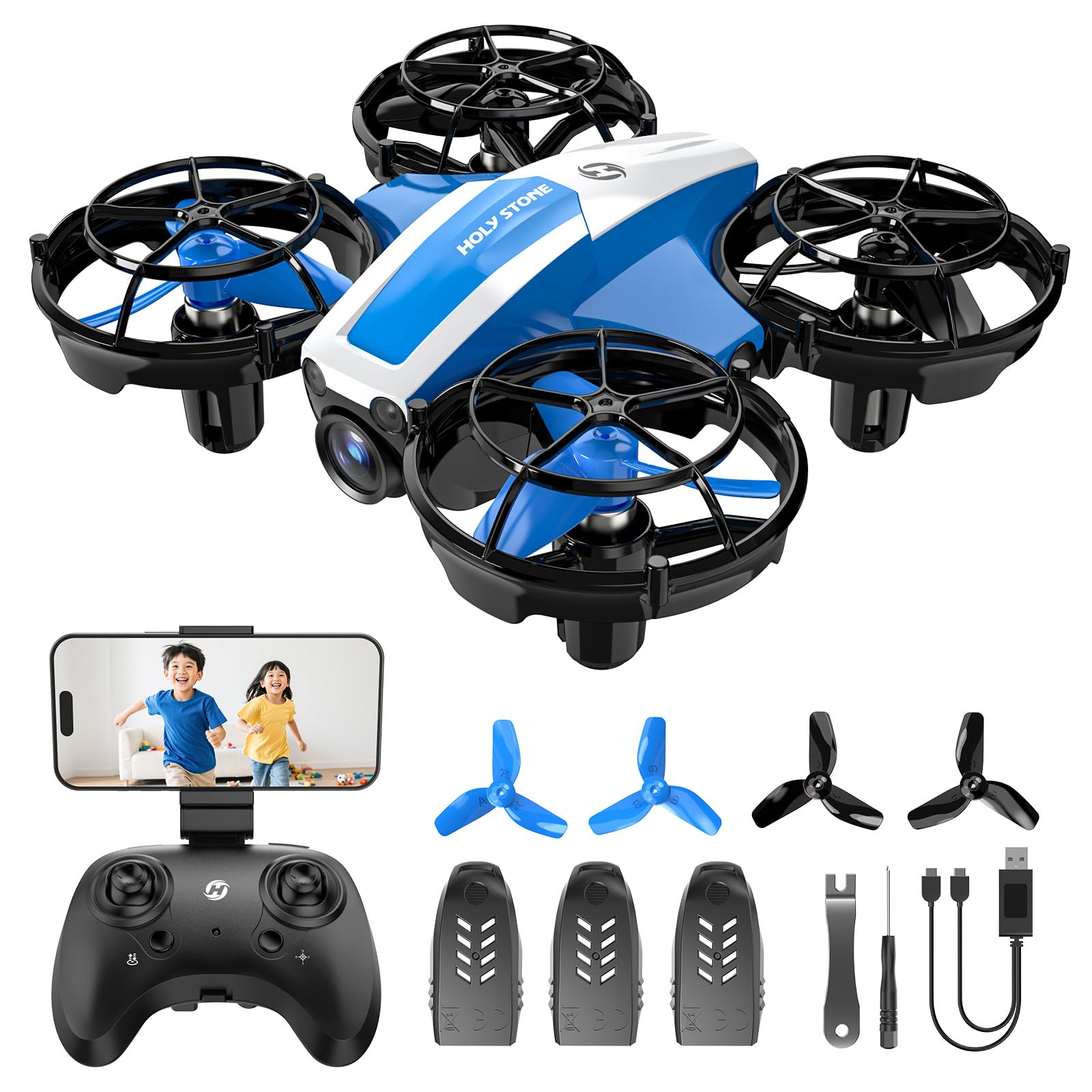 Amazon.co.jp: Holy Stone ドローン カメラ付き 100g未満 子供向け