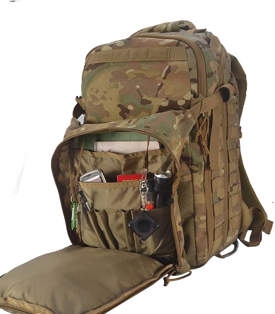 Amazon.co.jp | YAKEDA® 戦術的なバックパック、スポーツバックパック