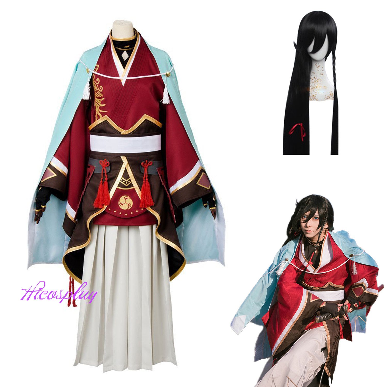 Amazon.co.jp: [Hicosplay] 刀剣乱舞 コスプレ 和泉守兼定 （いずみの