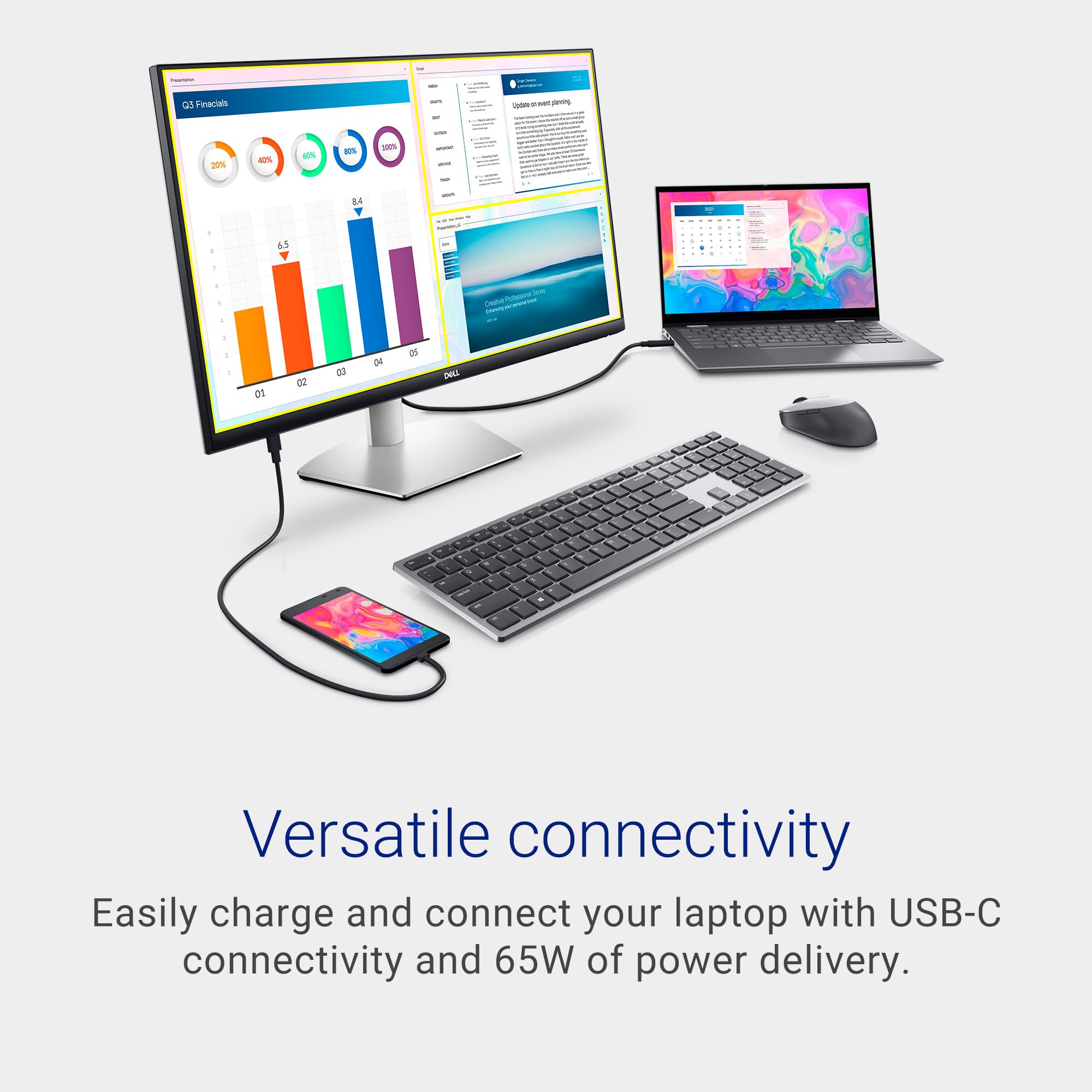 Amazon.com: Dell S2722DC Monitor - 27-inch WQHD (2560x1440) 75Hz