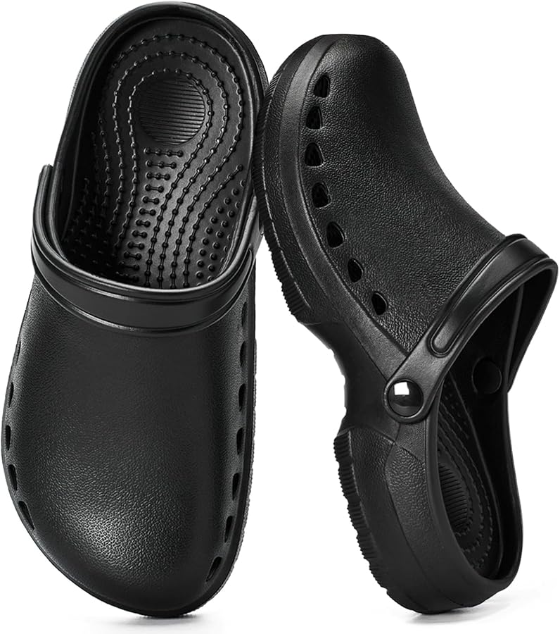 Amazon.com | ZXT Breathable Work Clogs Slip Resistant Kitchen