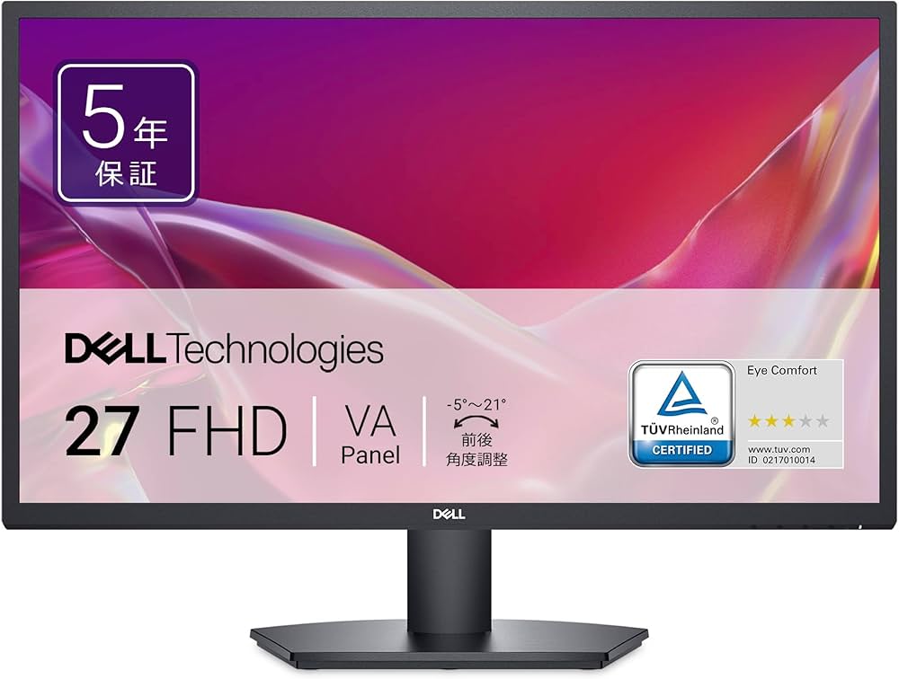 Amazon.co.jp: 【Amazon.co.jp限定】Dell SE2725H-A 27インチ モニター