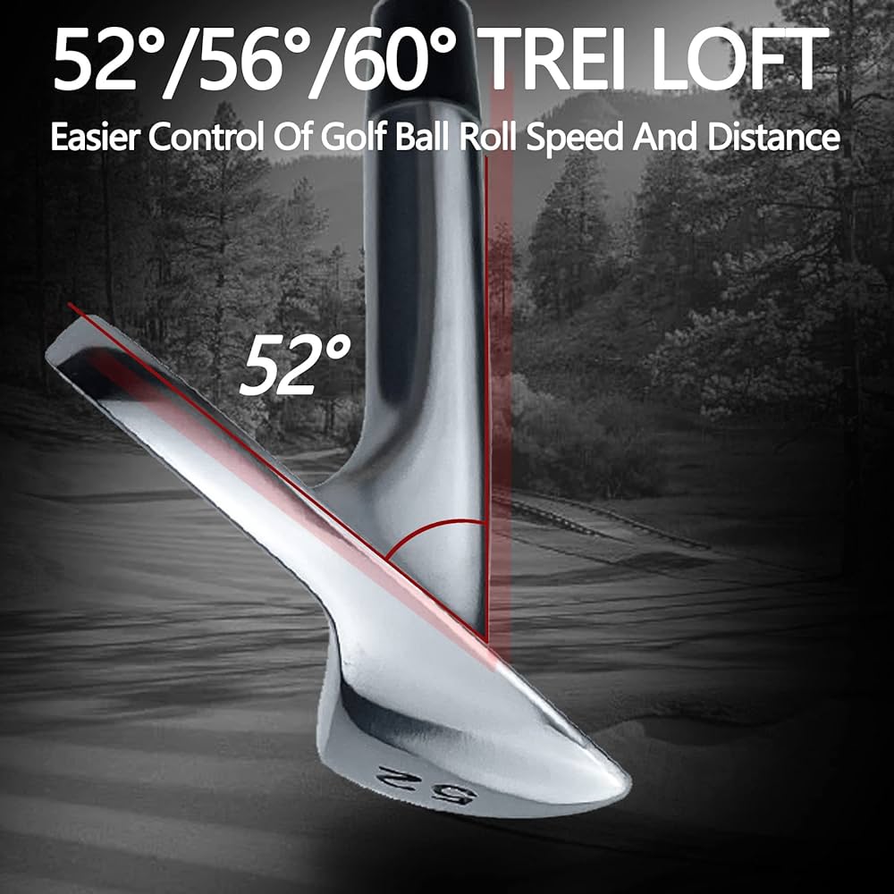 Amazon.co.jp: POSSOT ウェッジセットまたは個別ゴルフウェッジ 3個 52