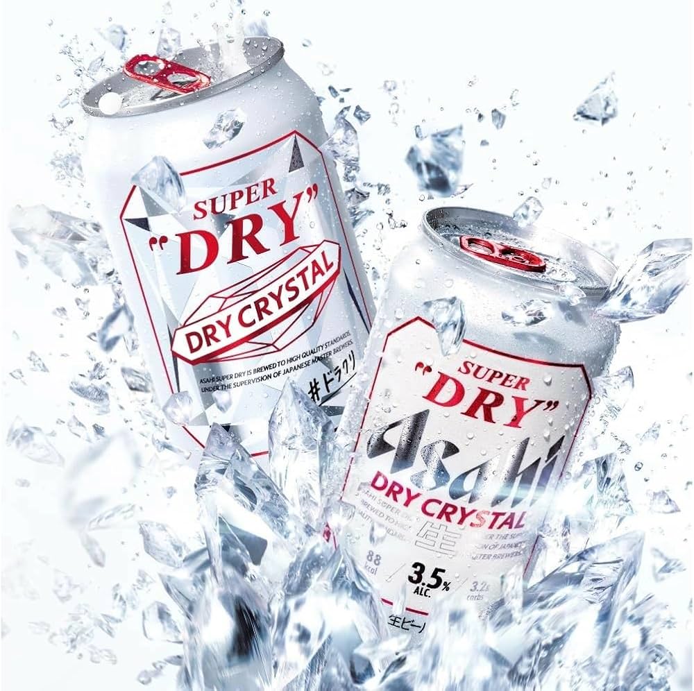 Amazon.co.jp: Asahi Super Dry Crystal 3.5% 11.8 fl oz (350 ml) x