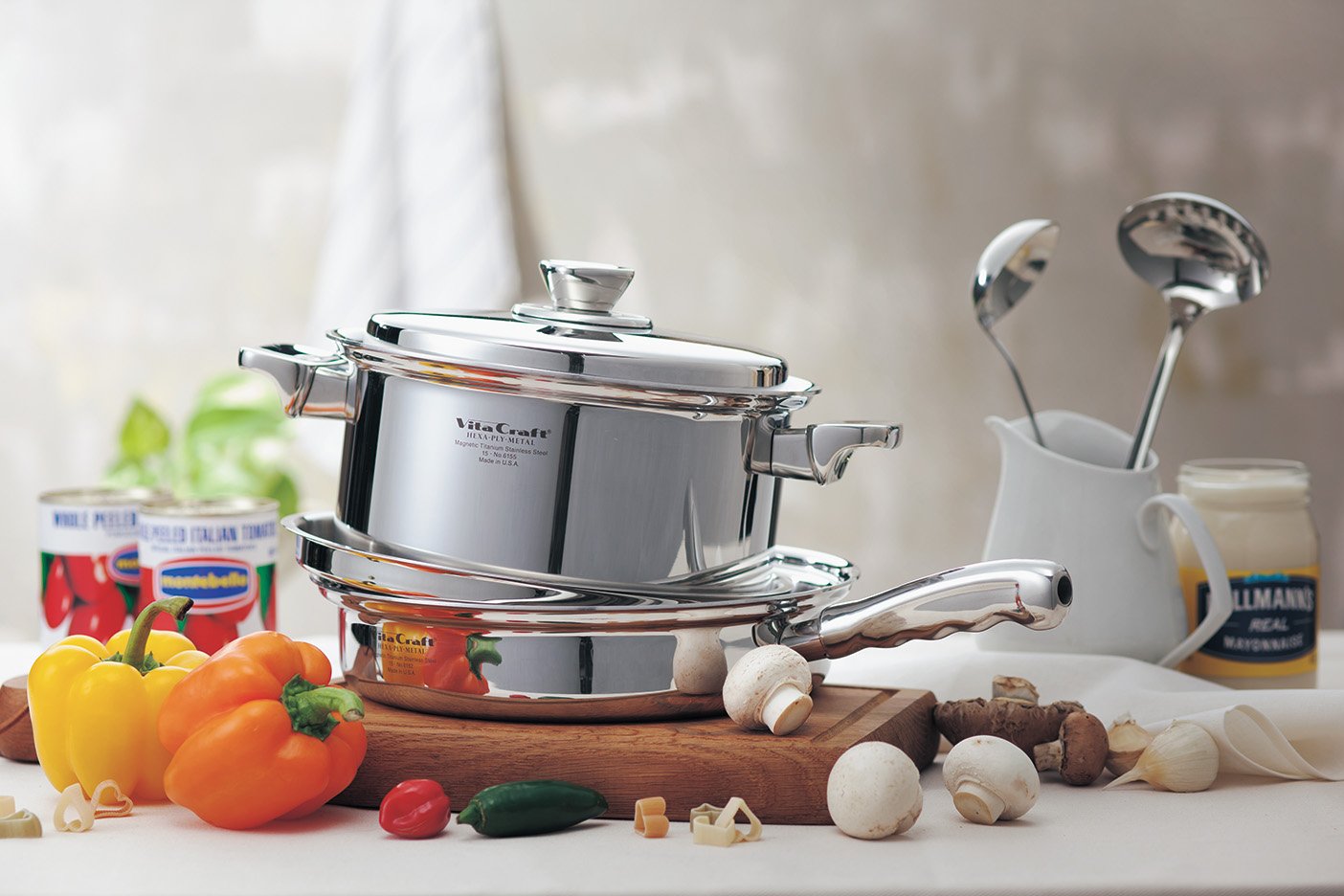 Amazon｜ビタクラフト 片手鍋 ヘキサプライ メタル 1.2L 6143｜玄関