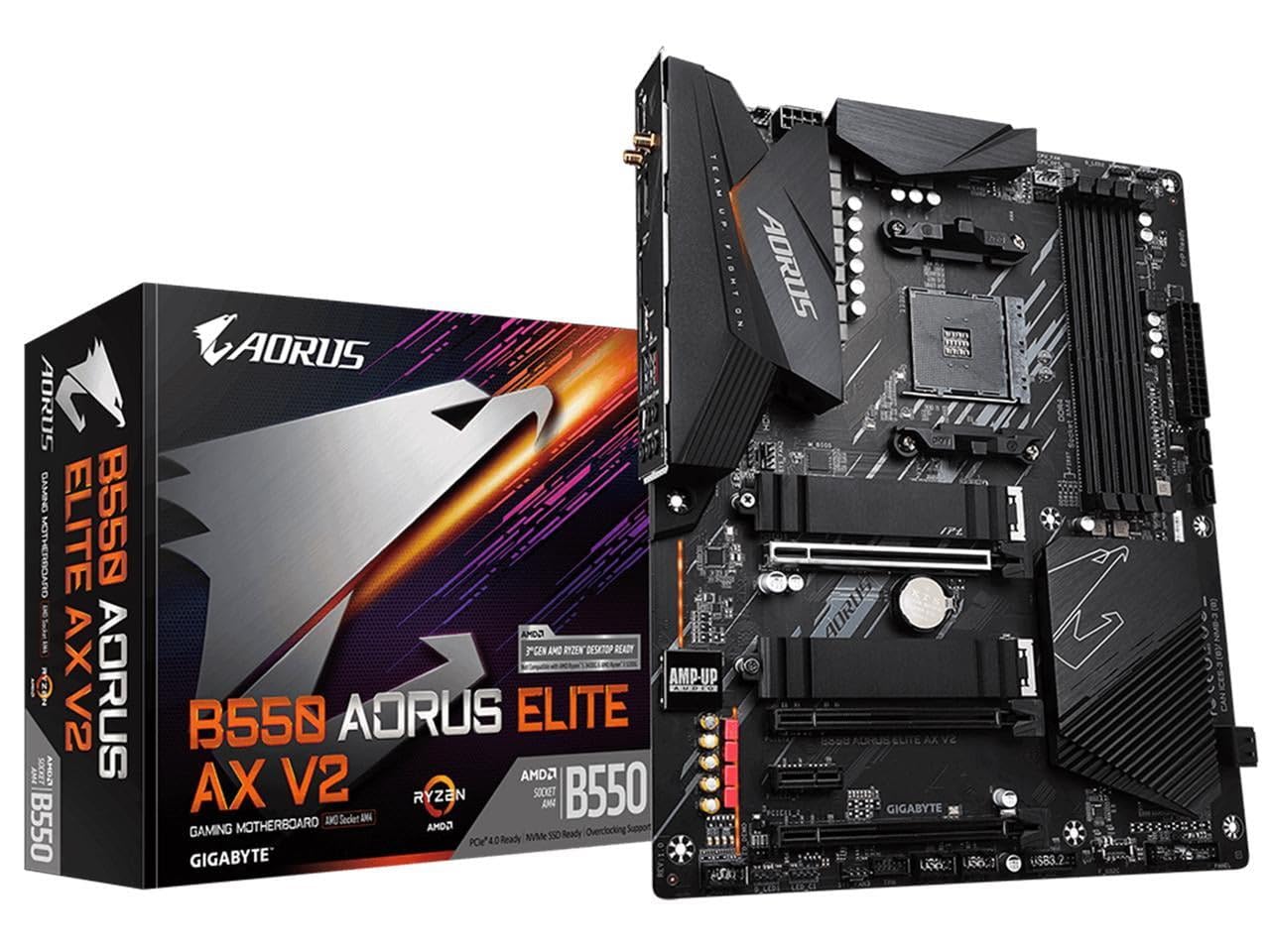 Amazon.com: GIGABYTE B550 AORUS Elite AX V2 AMD AM4 ATX