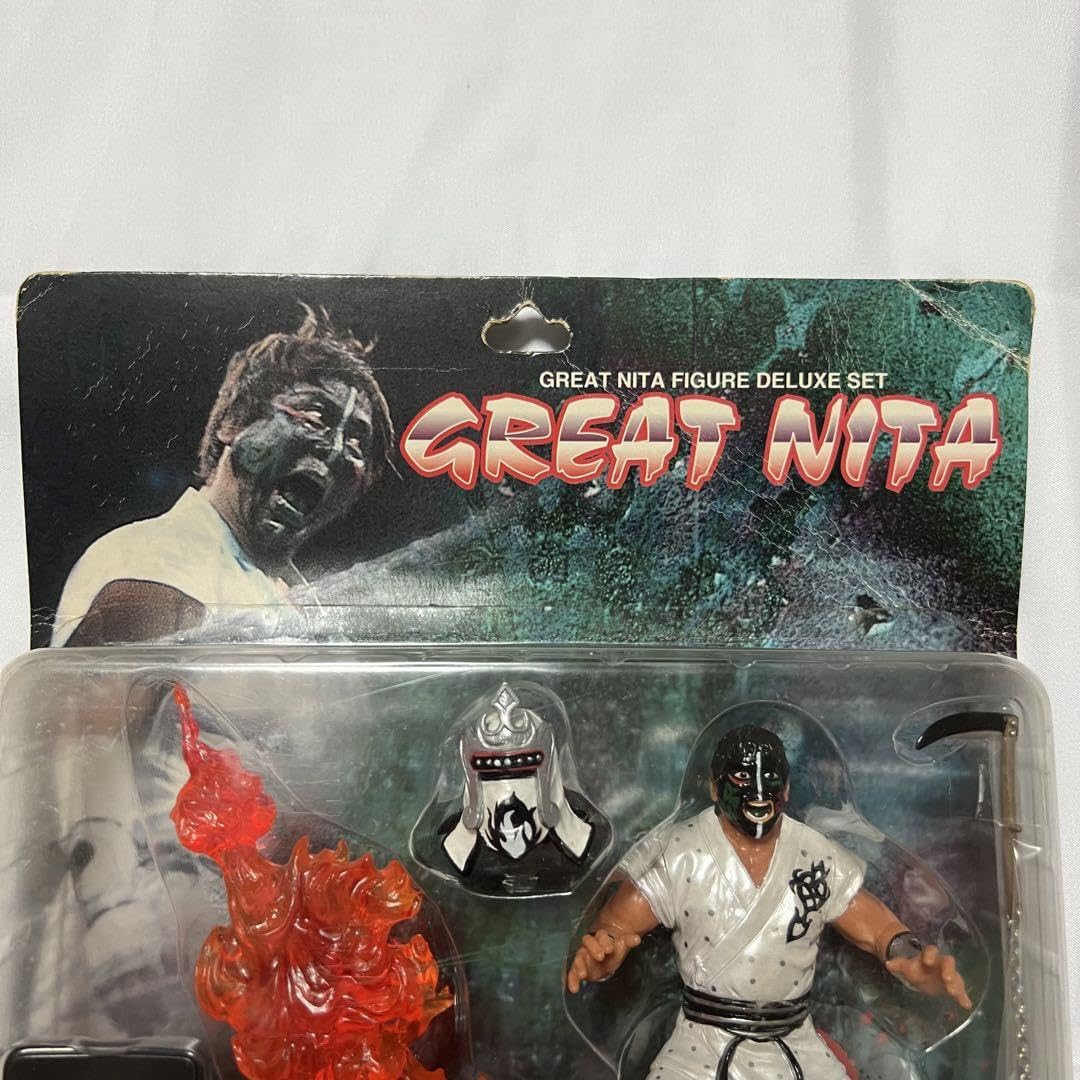 Amazon.co.jp: グレート ニタ フィギュア 大仁田厚 プロレス 新日本