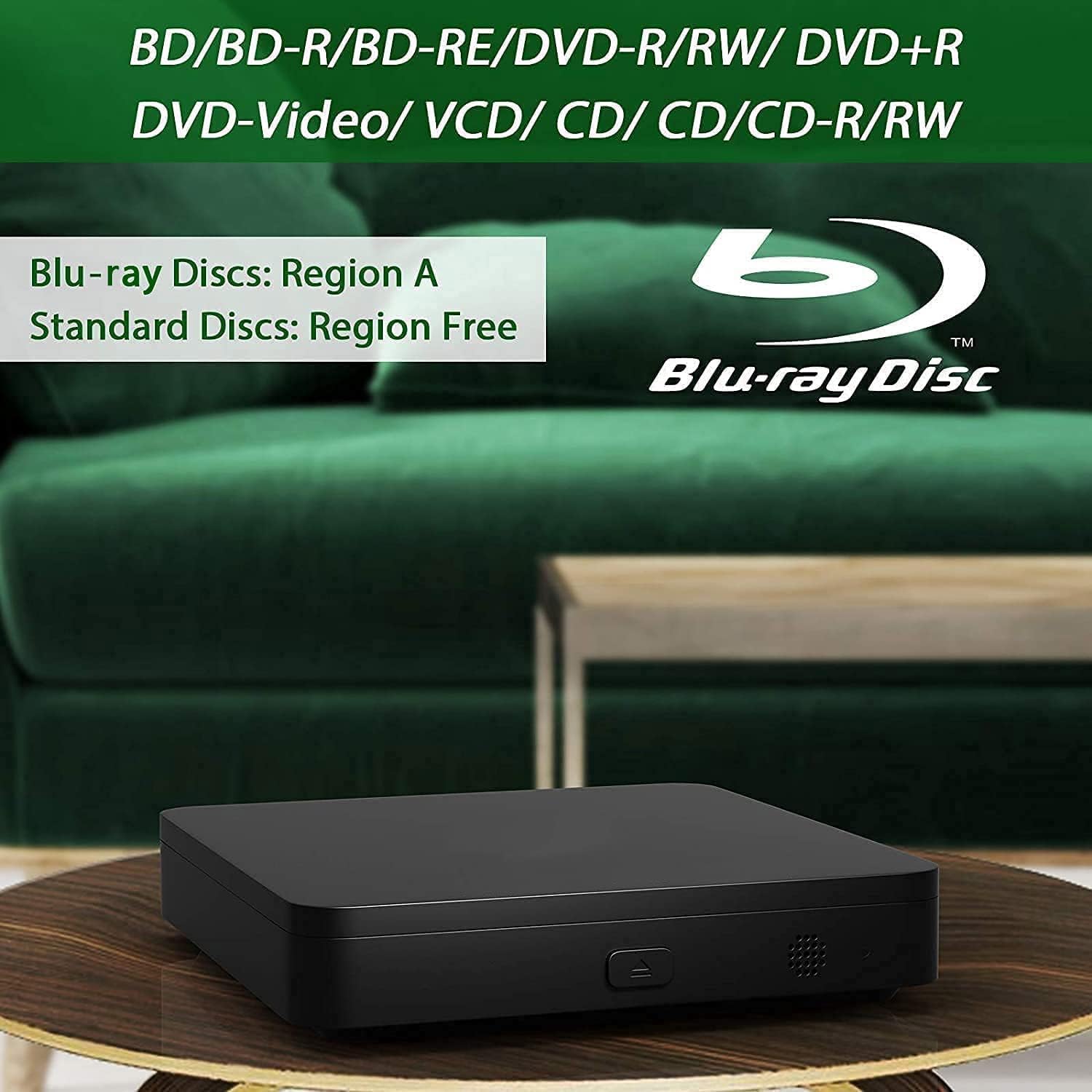 Amazon.com: Didar Blu Ray DVD Player, Ultra Mini 1080P Blue Ray
