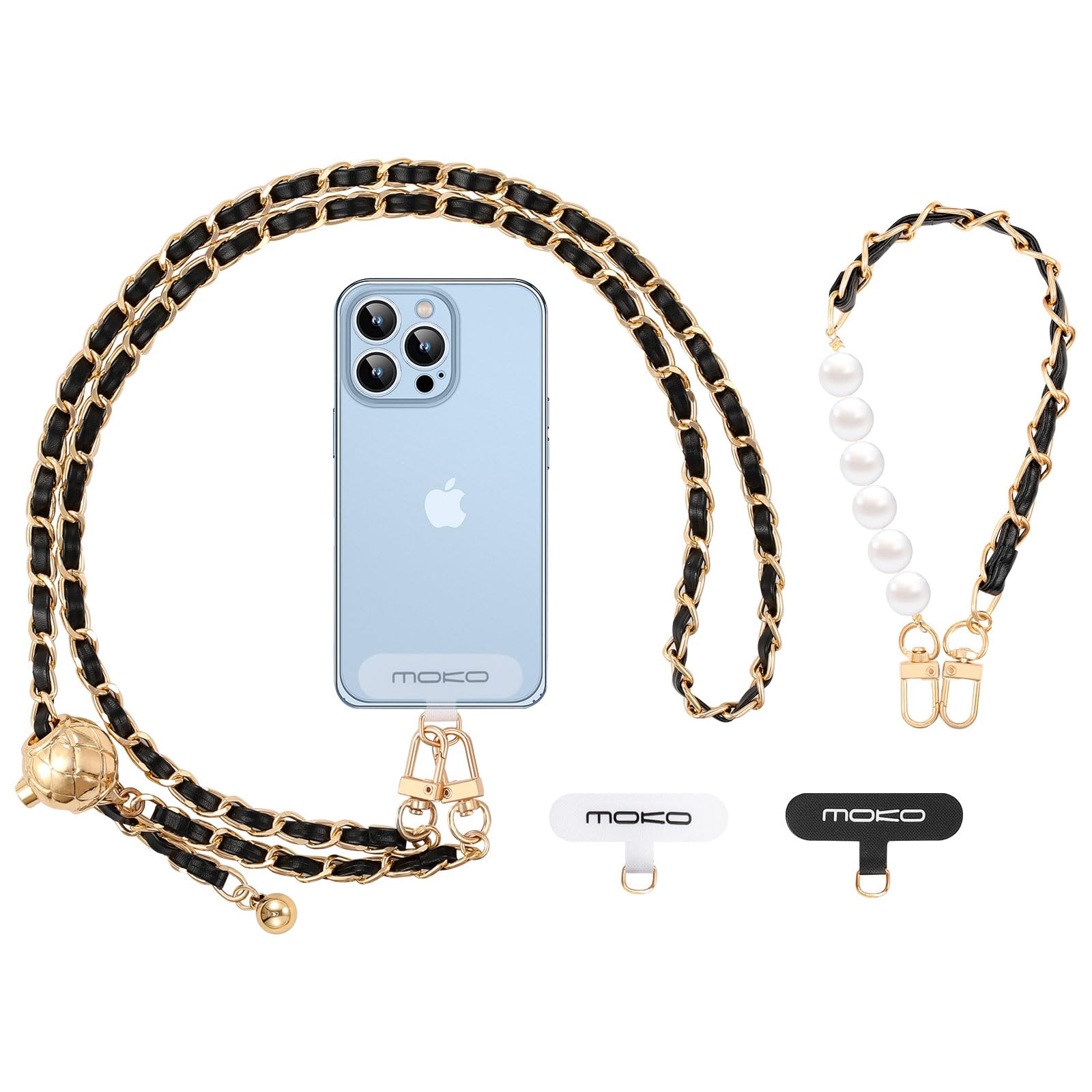 Amazon.com: MoKo Phone Lanyard Crossbody, Universal Phone Chain