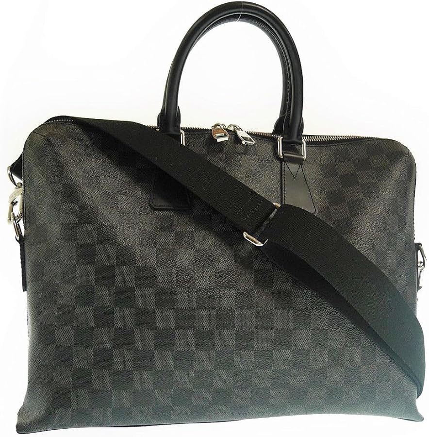 Amazon | [ルイヴィトン] ダミエライン グラフィットポルトドキュマン