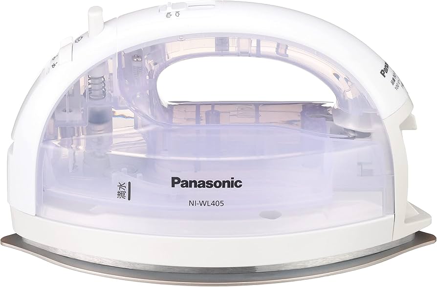 Amazon | パナソニック コードレススチームWヘッドアイロン ホワイト