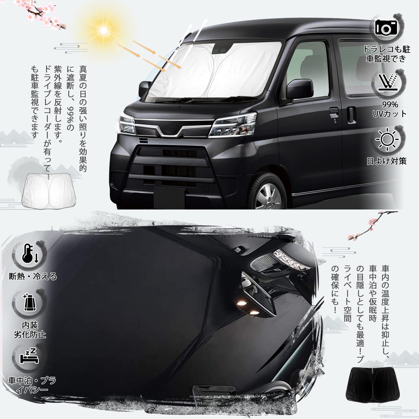 Amazon | ruiya ダイハツ ハイゼットカーゴ S320V/S321V/S330V/S331V