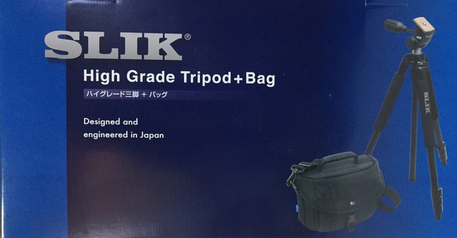 Amazon | SLIK 三脚 スプリント EX II N 4段 旅行用三脚 + aosta