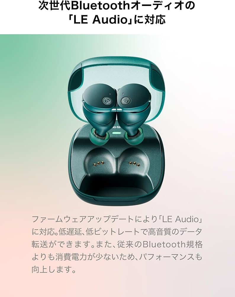 Amazon.co.jp: オーディオテクニカ ATH-CKS50TW2 GR(E) ワイヤレス