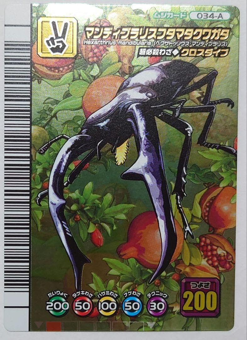 Amazon.co.jp: 甲虫王者ムシキング 5周年 マンディブラリスフタマタ