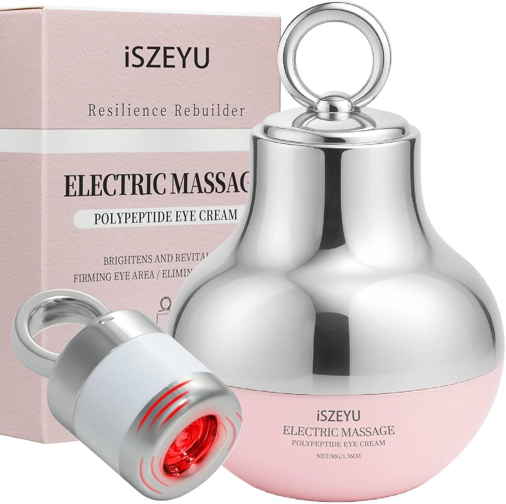 Amazon.com: iSZEYU Pro Xylane Electric Massage Eye Cream with Red