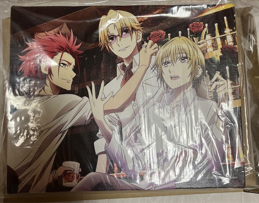 Amazon.co.jp: アニメK 周防尊 草薙出雲 十束多々良 キャンバスボード