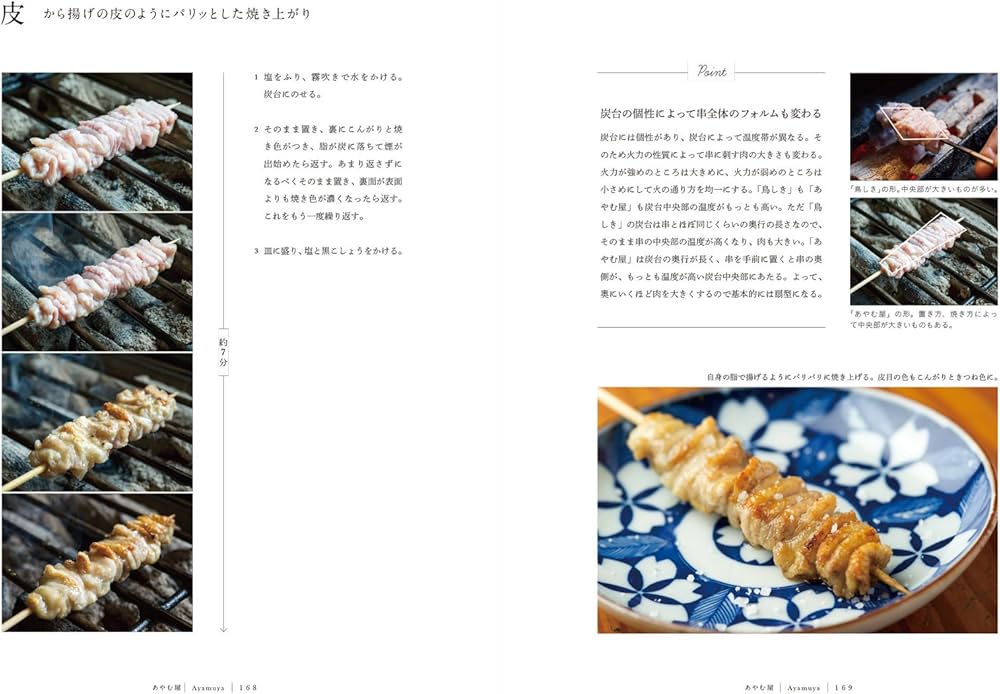 Amazon.co.jp: やきとりテクニック: 名店に学ぶ、おいしさを作り出す