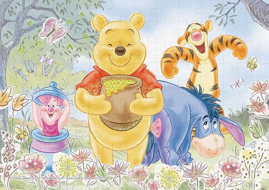 Amazon.co.jp: 108ピース ジグソーパズル Winnie the Pooh(くまのプー