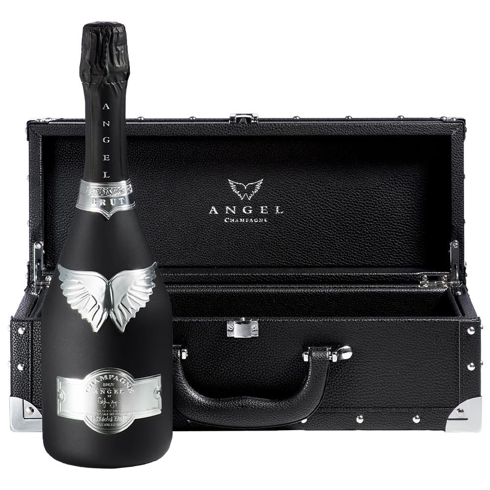 Amazon.co.jp: エンジェル シャンパン NV ブリュット ブラック [ANGEL