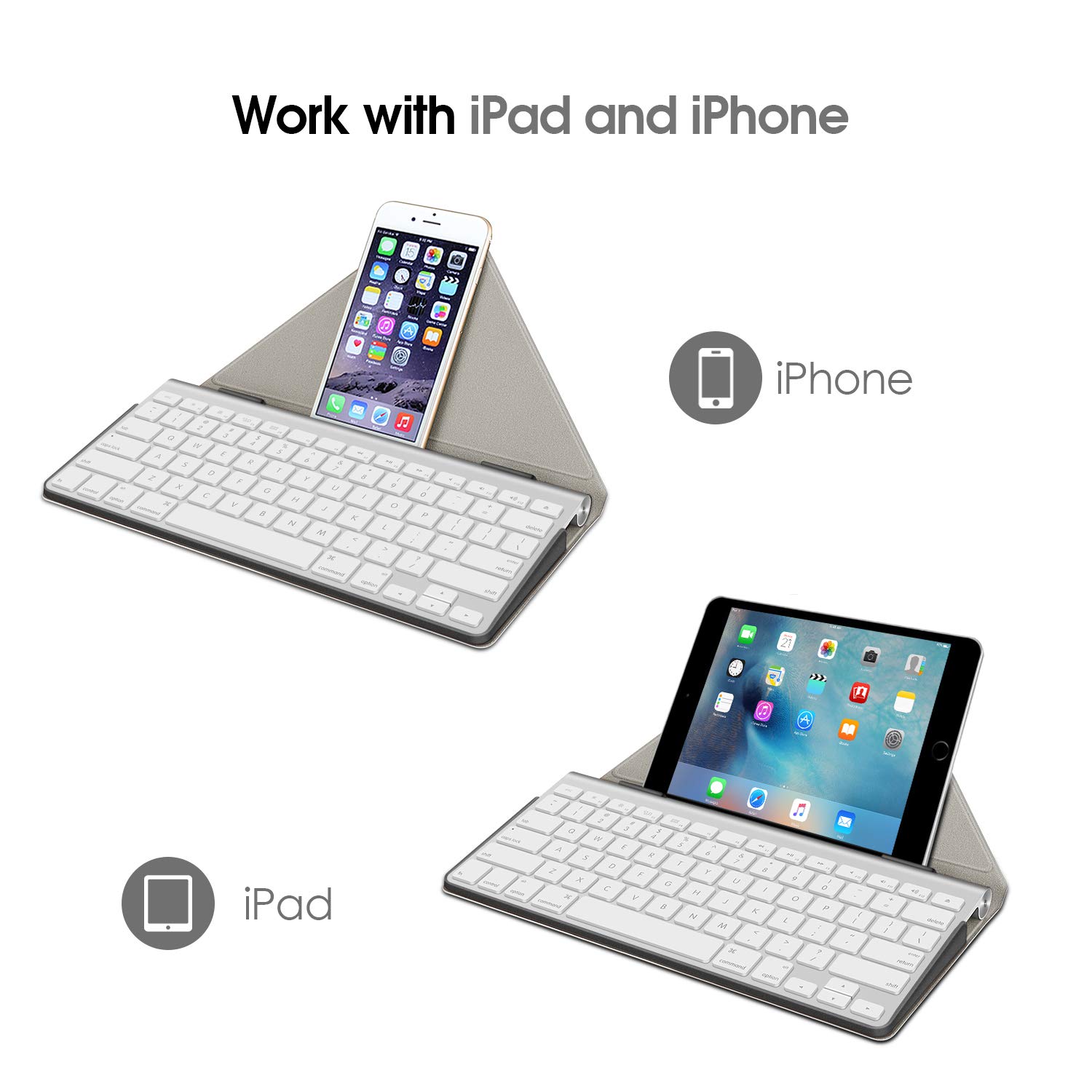 Amazon.co.jp: Lakko Fintie Apple Magicキーボードケース(ブラック