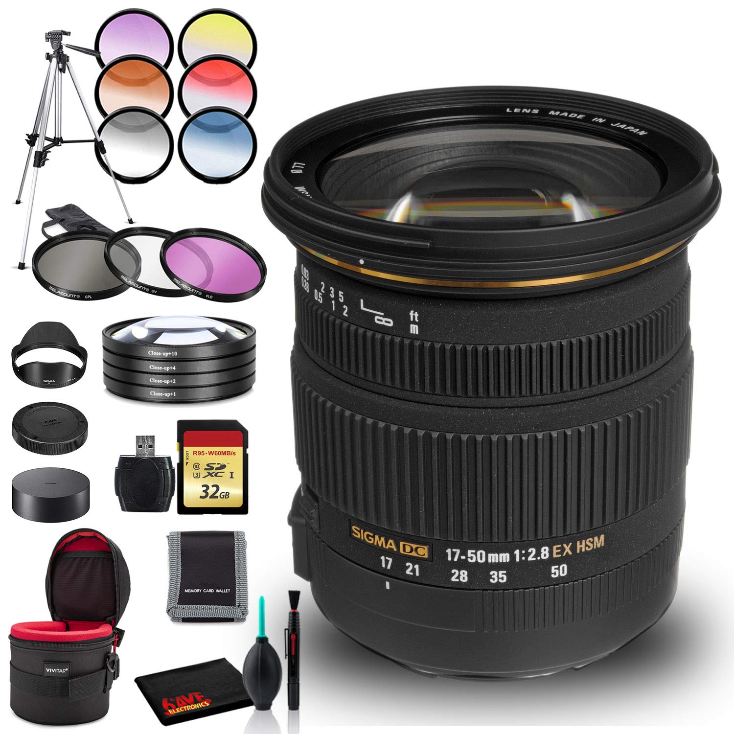 Amazon.com : Sigma 17-50mm f/2.8 EX DC OS HSM Lens for Canon EF