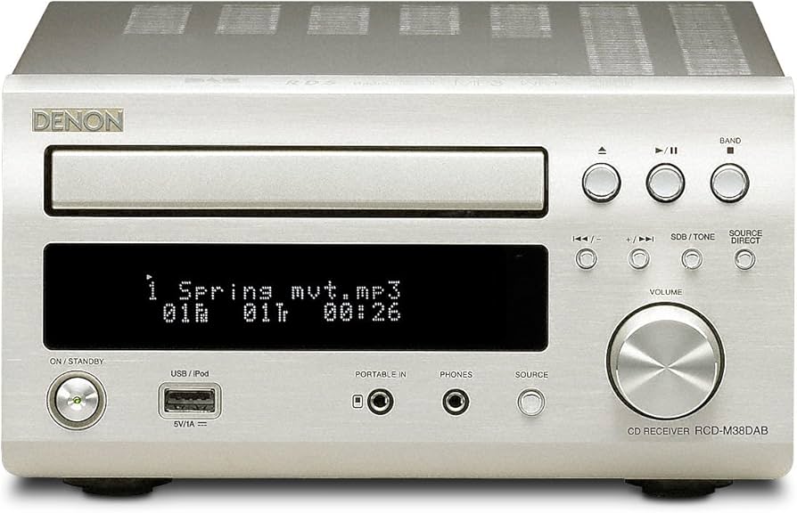 Denon D-M38DAB (RCD-M38/SC-M37) (2 (stereo)) : Amazon.se: Electronics