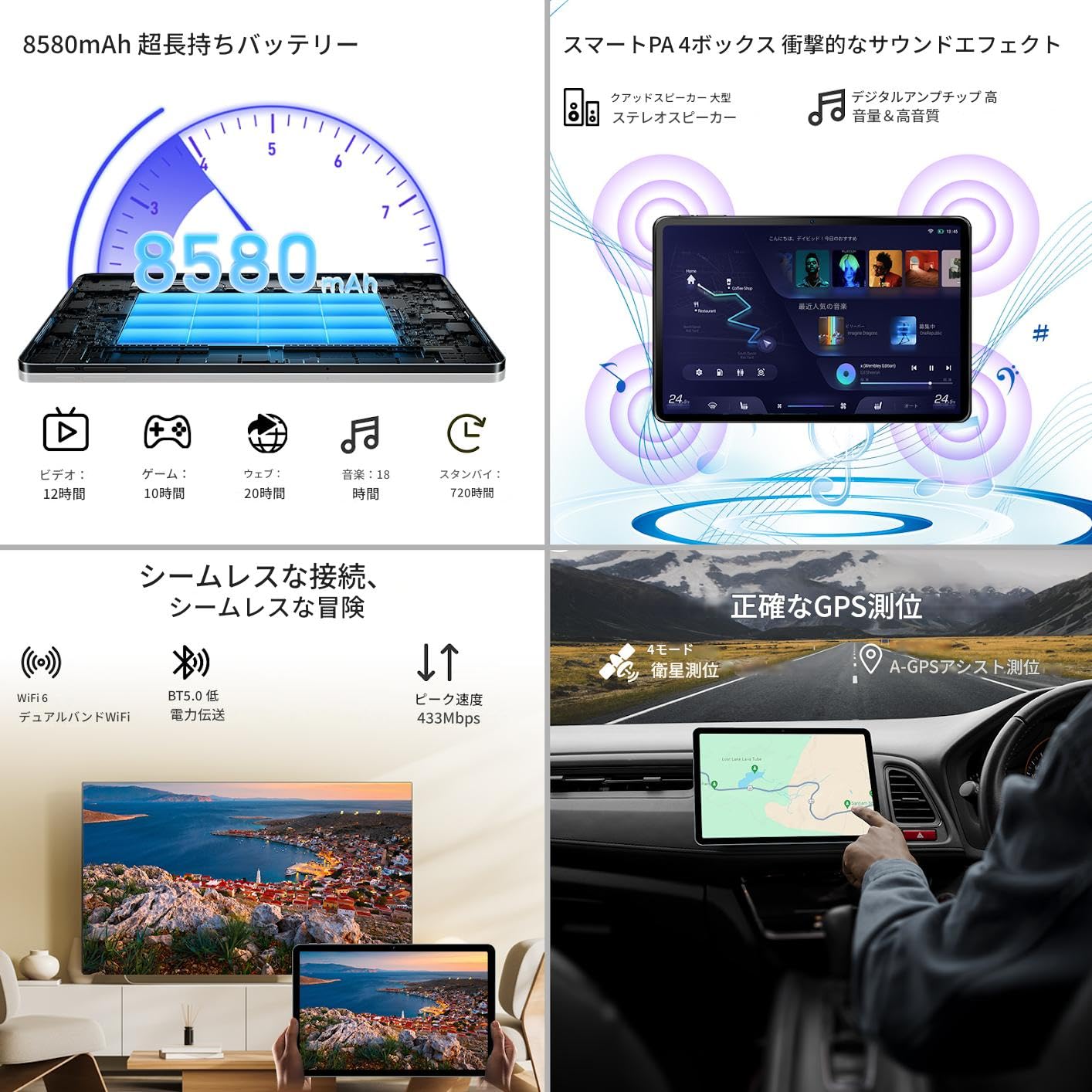 Amazon.co.jp: DOOGEE T30S｜Android 15 タブレット 11インチ｜SIM