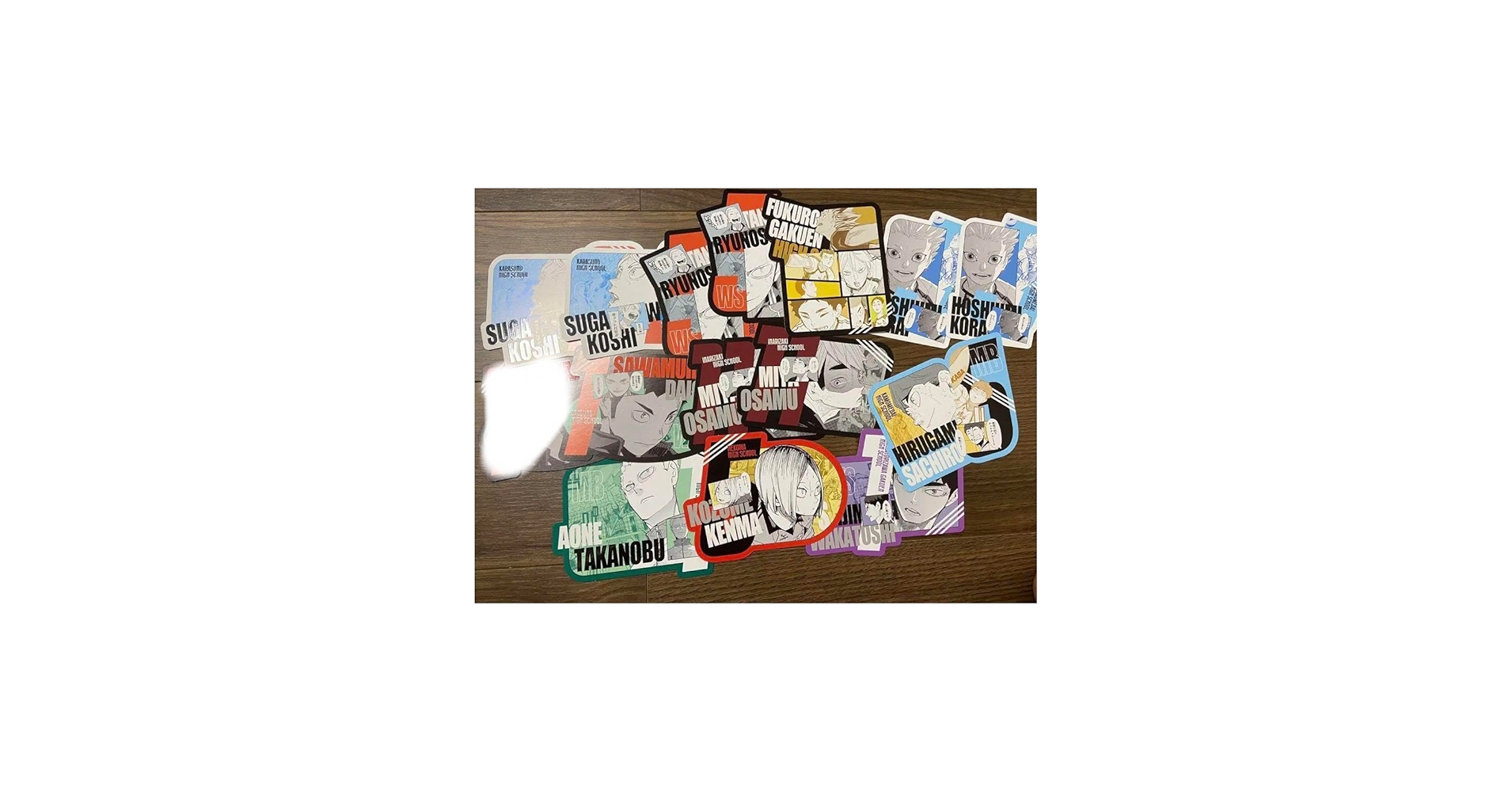 Amazon.co.jp: ハイキュー オリジナルカットカード カットカード 烏野