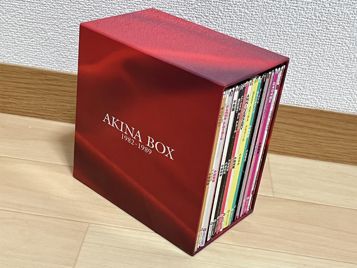 Amazon.co.jp: 中森明菜 AKINA BOX 1982-1989 紙ジャケトCD 18枚組